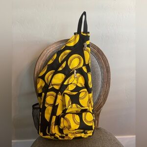 Brand New Softball Sling Bag Purse